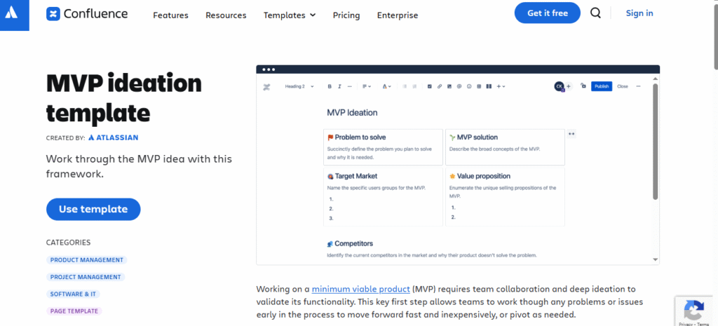 MVP Ideation Template